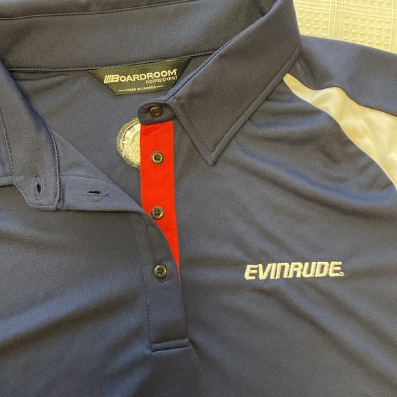 Evinrude Ladies Golf Polo XL Navy Blue - Picture 7 of 10
